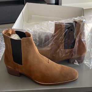 Steve Madden Tan Suede Boots